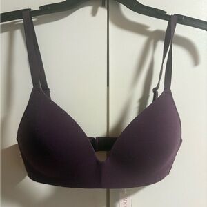NWT 32B Adore Me Deep Purple Bra